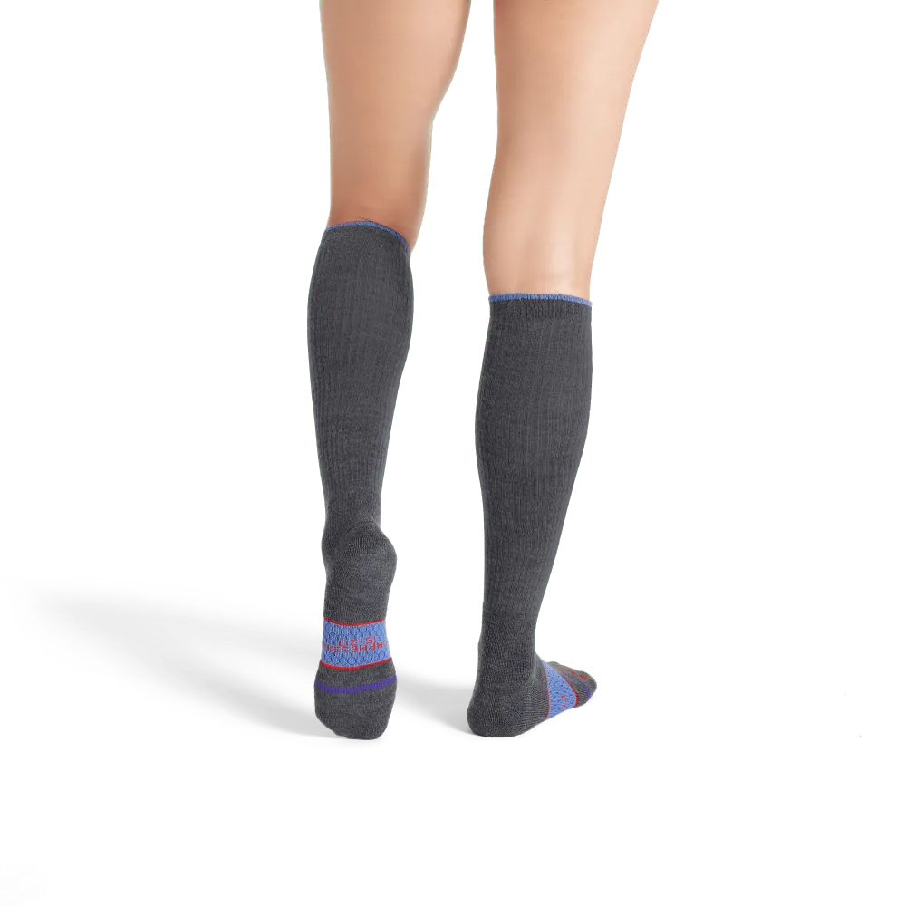 Women's Merino Wool Blend Everyday Compression Socks (15-20mmHg)