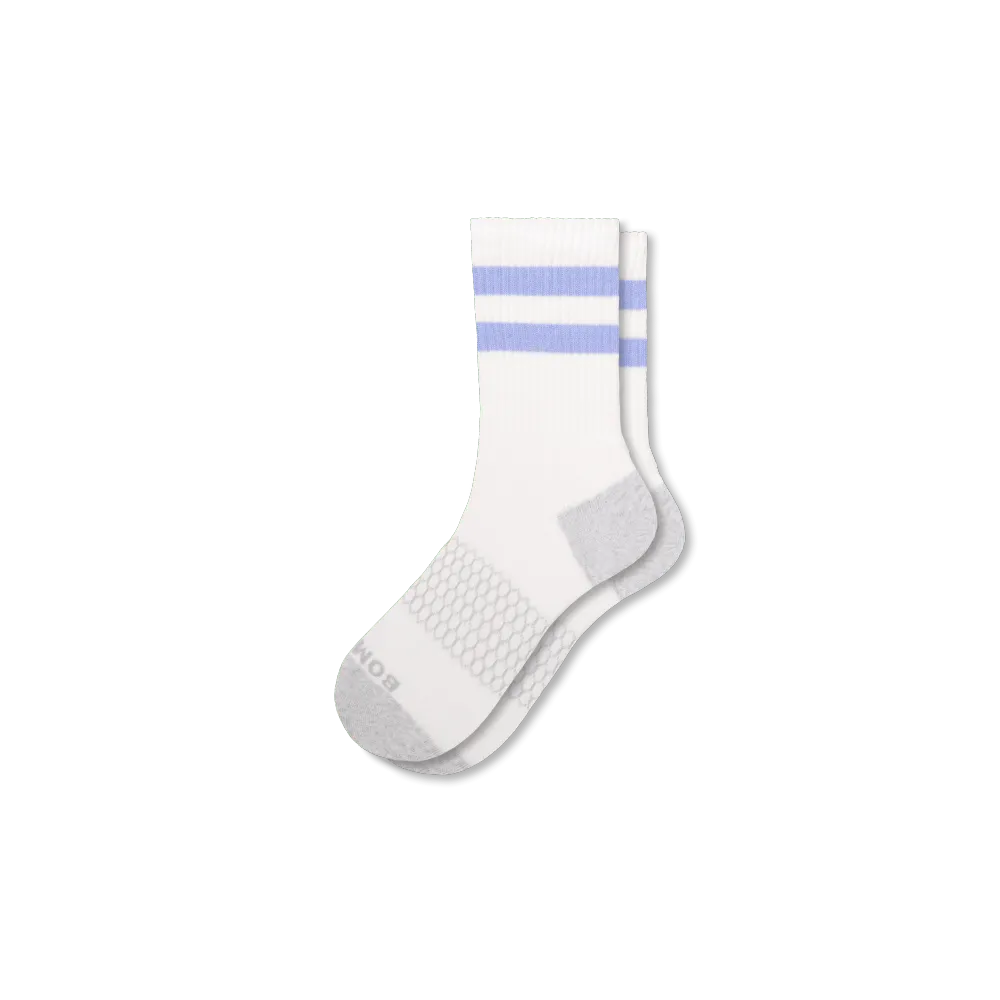 Women's Vintage Stripes Half Calf Socks