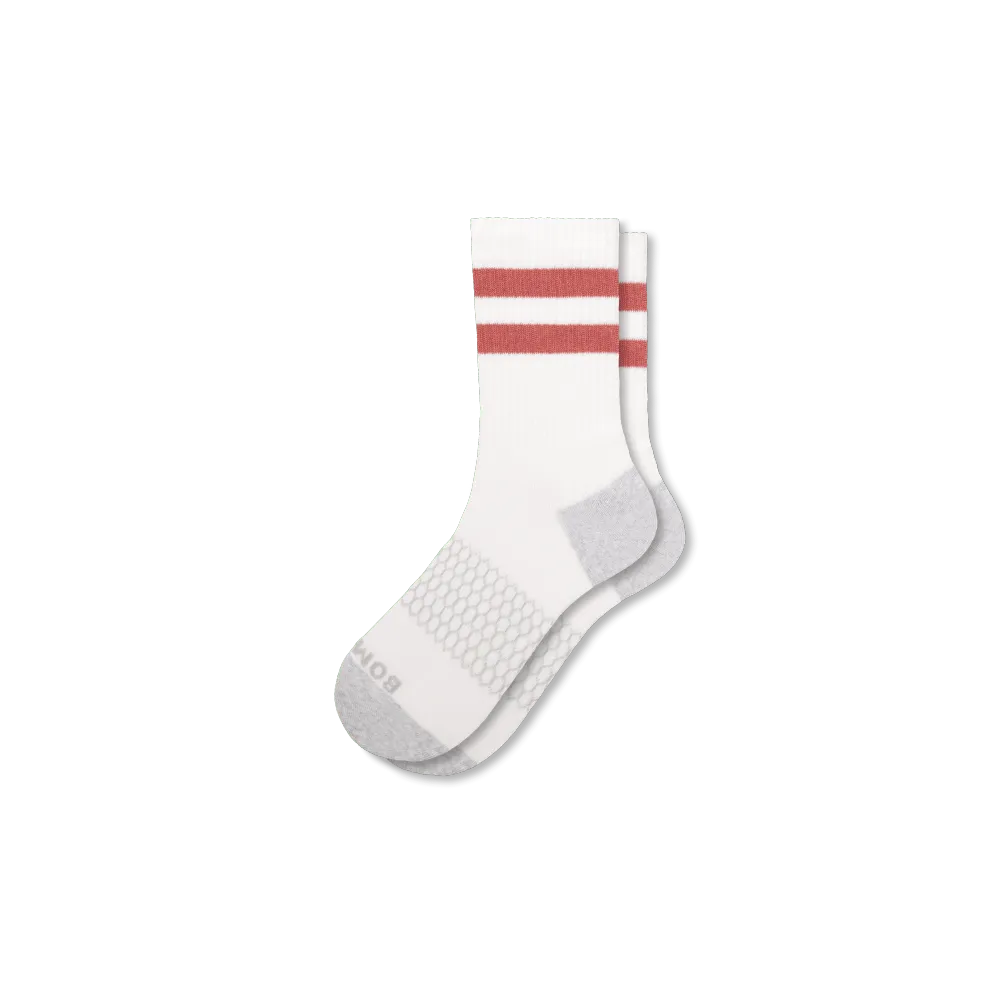 Women's Vintage Stripes Half Calf Socks