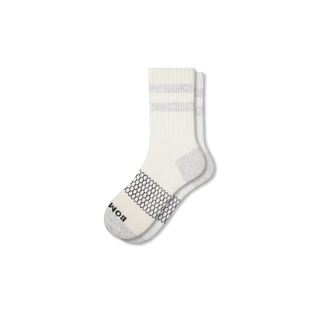 Women's Vintage Stripes Half Calf Socks